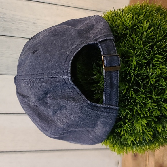 WTF fishing hat ball cap "Where's The Fish" NWT adjustable buckle strap - Picture 2 of 5